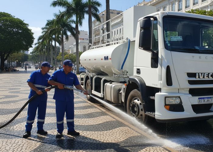 Aluguel de Caminhão de água no Aterro Rio de Janeiro