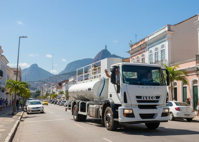 Locação de Caminhão Pipa no Centro do Rio de Janeiro